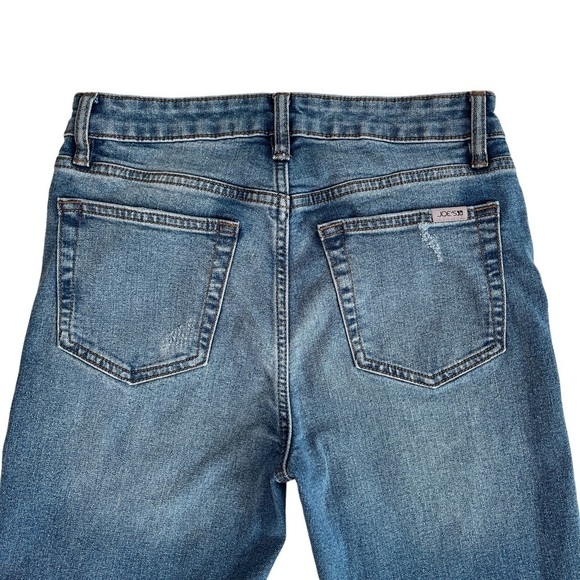 Joe’s Jeans Tomboy Slim Jean in Bibiana High Waisted Distressed Ankle Cropped - Picture 15 of 17